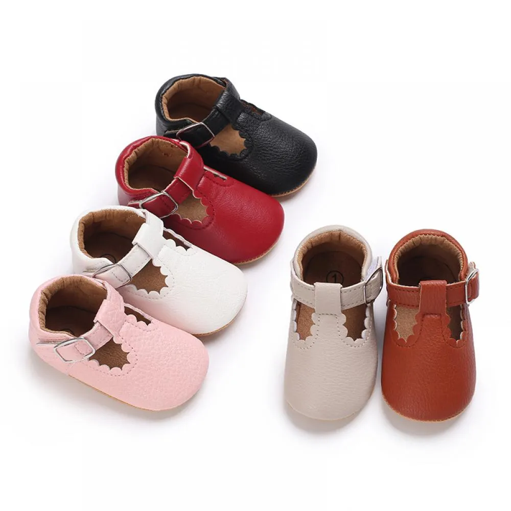 0-1 year old girls' casual princess rubber soled walking shoes Wholesale Baby Shoes