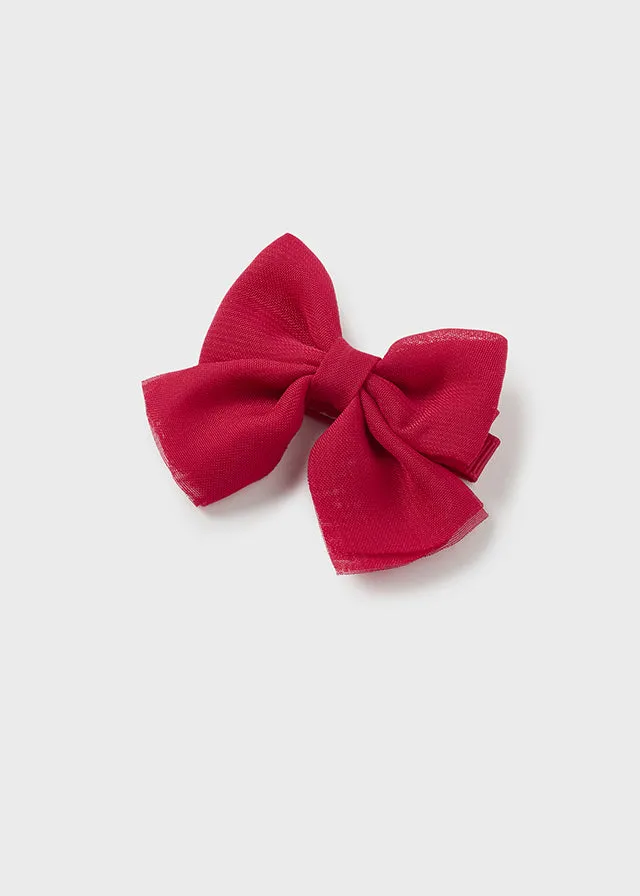 10542- Hairclip for baby girl - Red