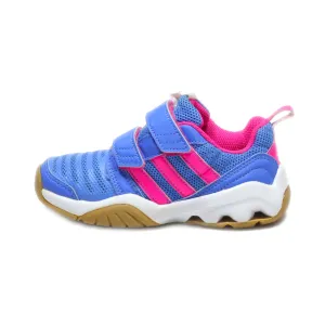 Adidas Gymplus 3 Sport Shoes Leather Blue Colour For Kids