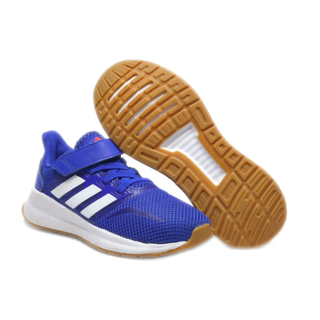 Adidas Sport Shoes Leather Blue Colour For Kids