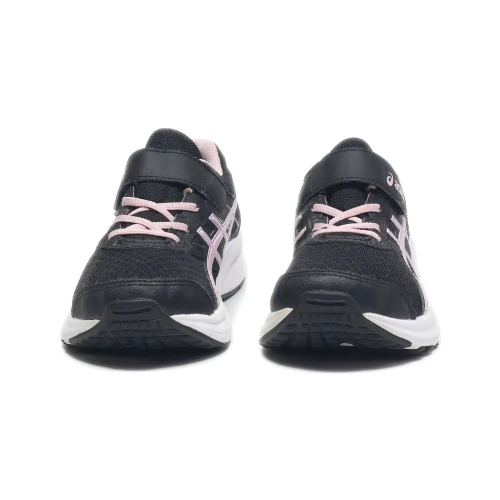 Asics Jolt 3 Sport Shoes Fabric Black Colour For Kids