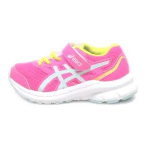 Asics Jolt 3 Sport Shoes Fabric Pink Colour For Kids