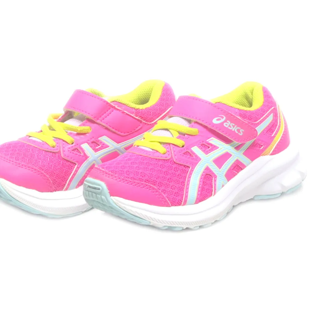 Asics Jolt 3 Sport Shoes Fabric Pink Colour For Kids