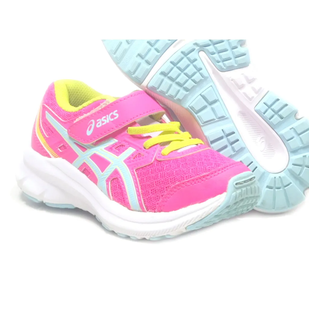 Asics Jolt 3 Sport Shoes Fabric Pink Colour For Kids