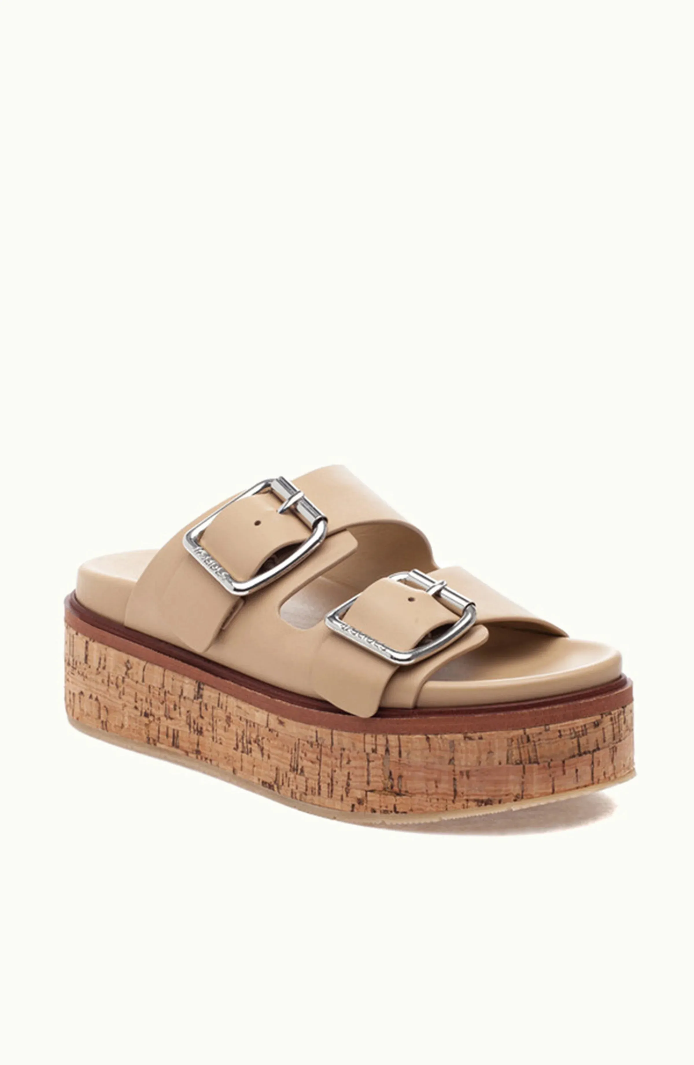 Belinda Platform Leather Sandal