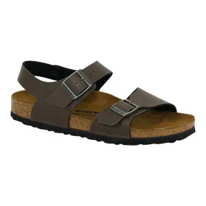 Birkenstock Kids' New York Sandals Birko-Flor Pull Up Brown 26 N