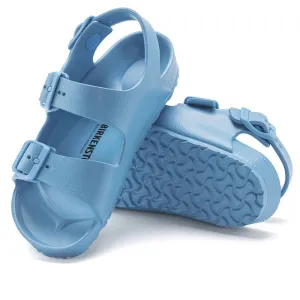 Birkenstocks Kids Sky Blue Milano EVA Sandal Narrow Width