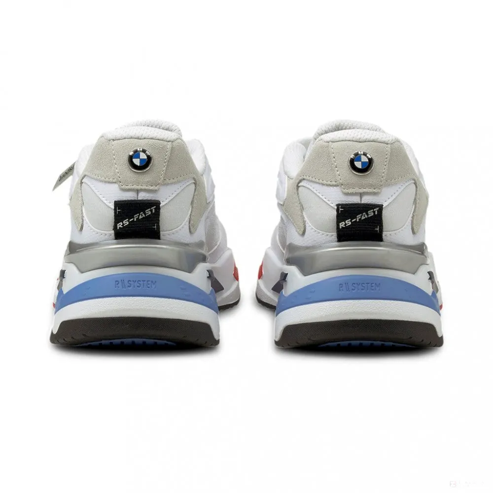 BMW Kids Shoes, Puma RS-Fast, White, 2021