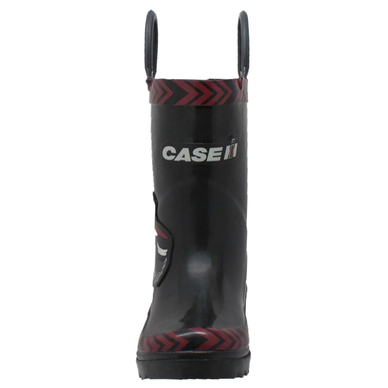 Case IH Children's 3D Big Red Rubber Boot Black