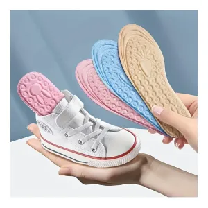 Children Candy-colored Memory Foam Insoles Breathable Ventilate Sweat Absorbing Deodorize Boy And Girl Sport Soft-soled Pads