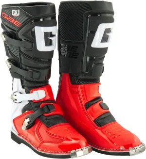 Children's boots Gaerne GX-J motocross, black/red