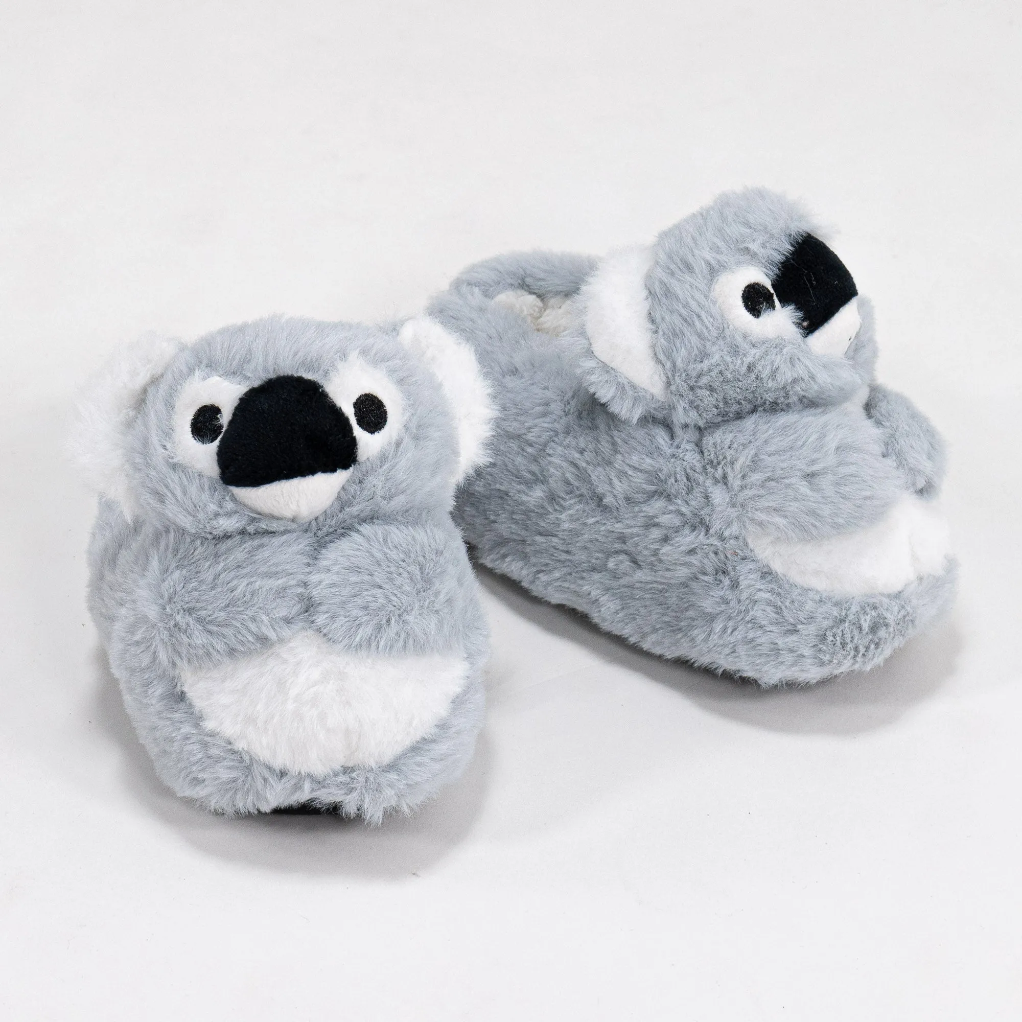 Children's Fluffy Koala Slippers