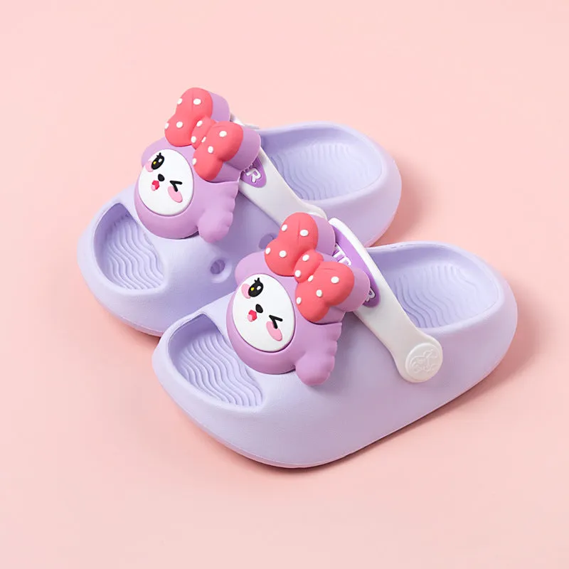 Children's slippers, breathable, cute, soft-soled summer outer wear, boys and girls, baby dinosaur slippers, children's hole-in-the-wall shoes