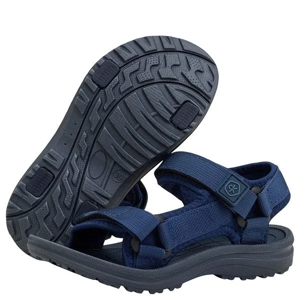 Color Kids Sandals with Velcro Total Eclipse