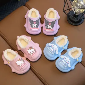 Cute Kids' Warm Plush Slippers