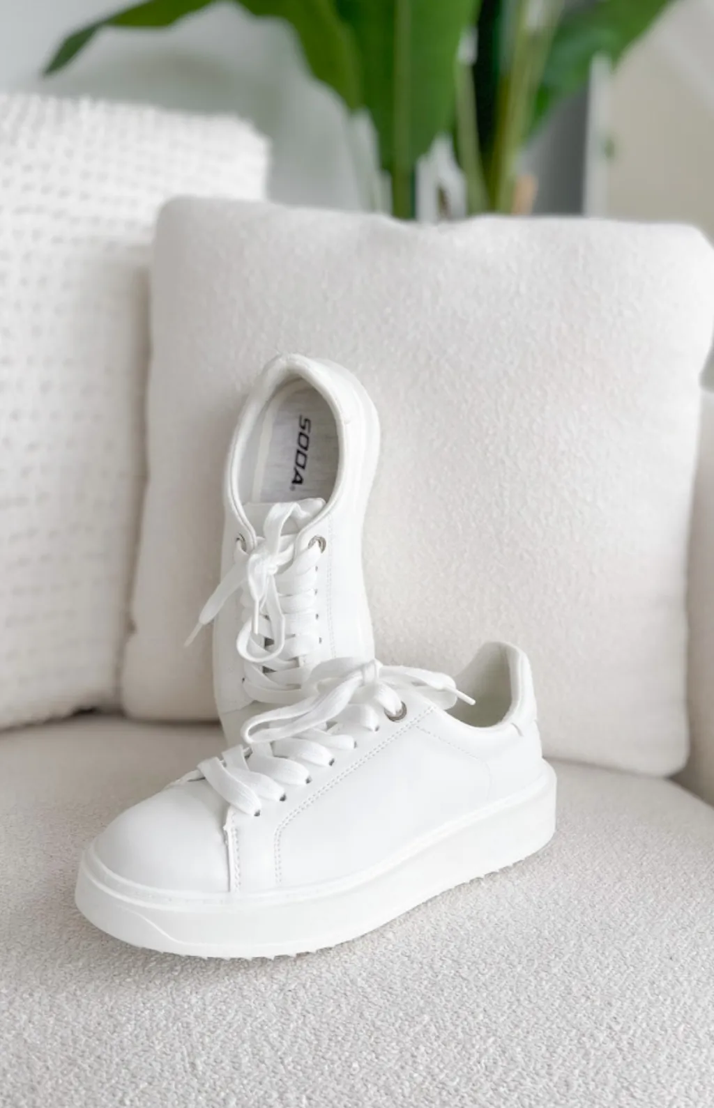 Emily White Sneakers