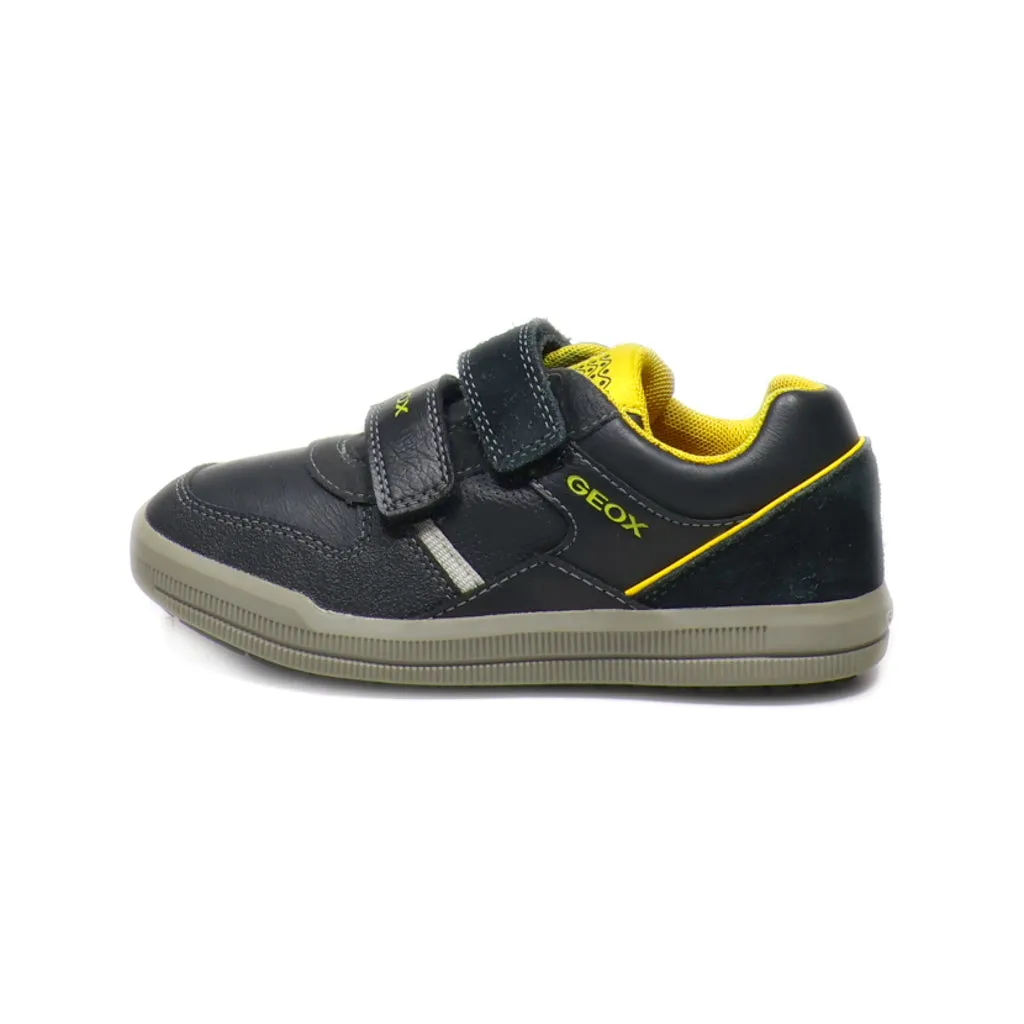 Geox J Arzach Sneakers Leather Black Colour For Kids