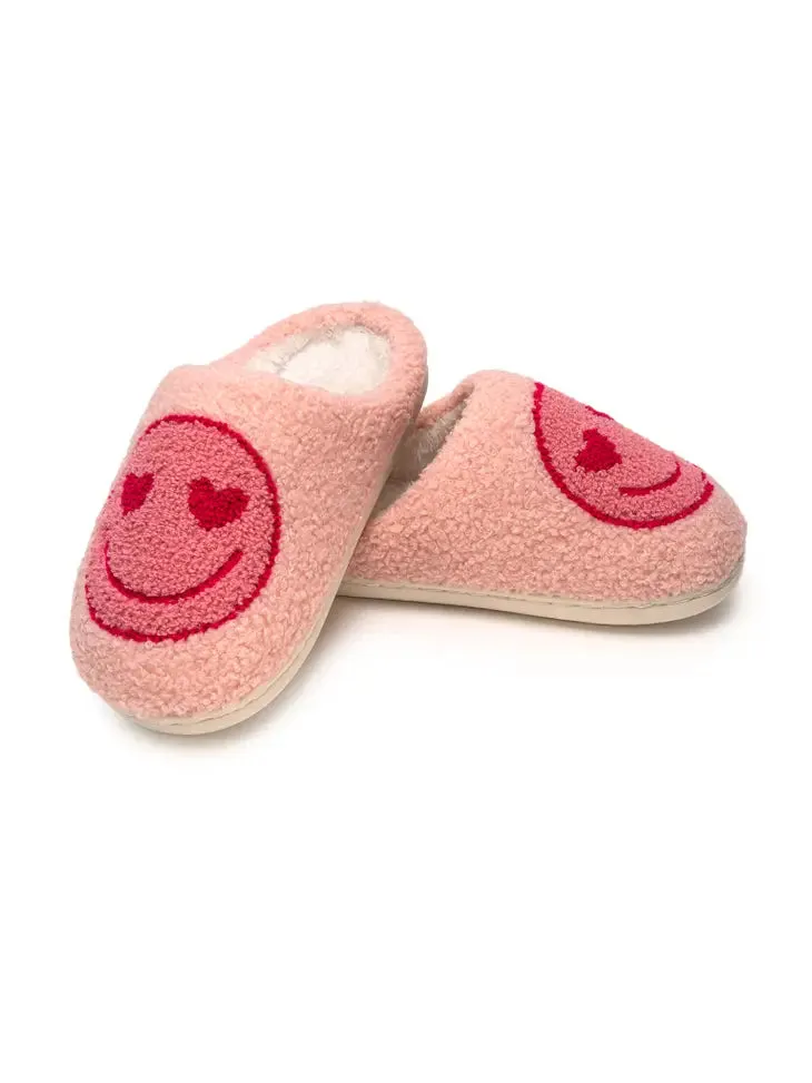 Happy Pink Slippers KIDS