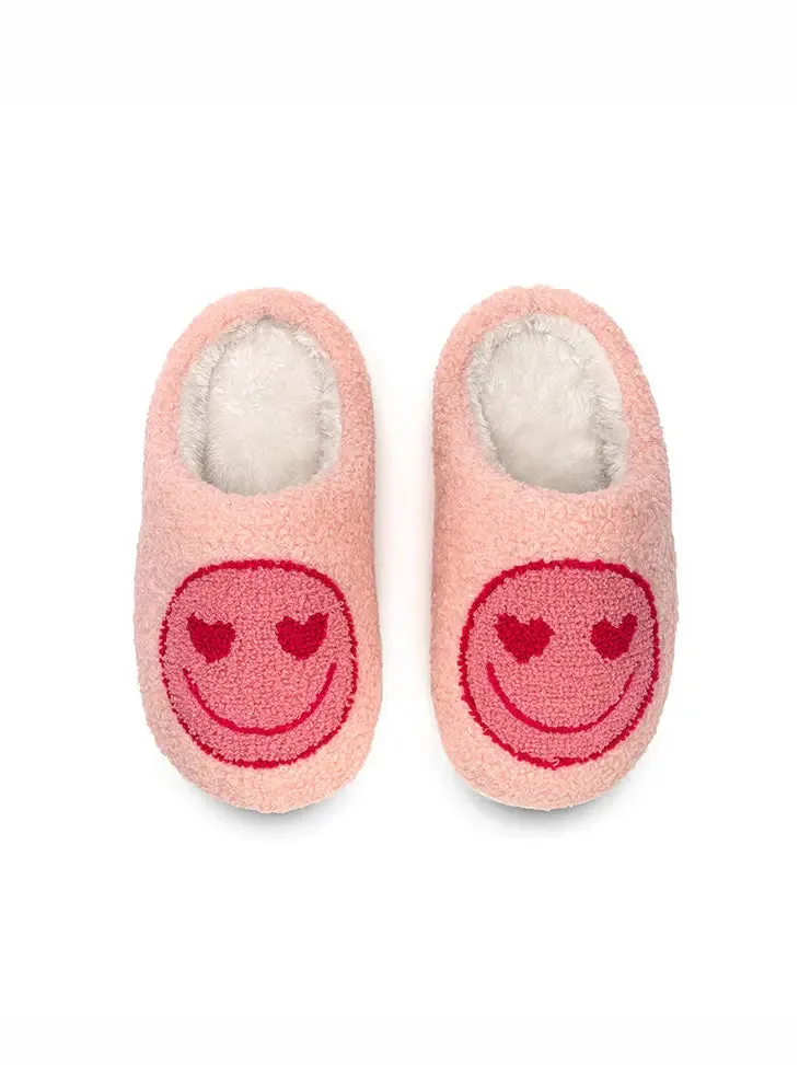 Happy Pink Slippers KIDS