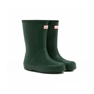 Hunter Kids First Classic Wellington Boot in Hunter Green