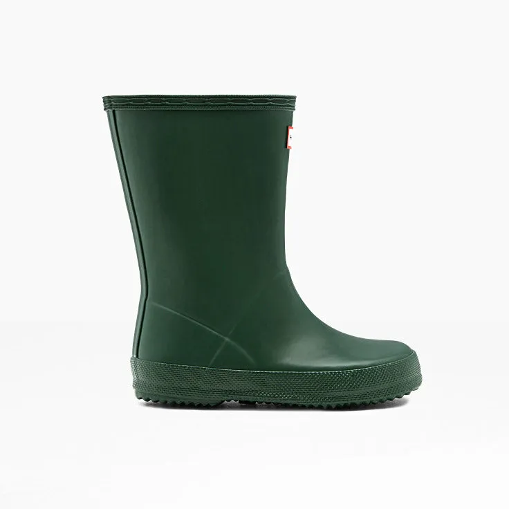 Hunter Kids First Classic Wellington Boot in Hunter Green