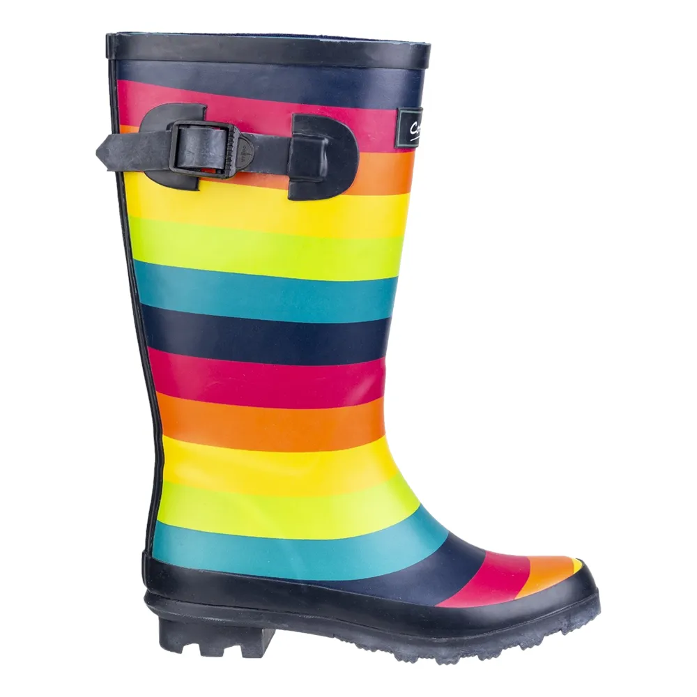 Kids Rainbow Wellingtons Boots Multicoloured