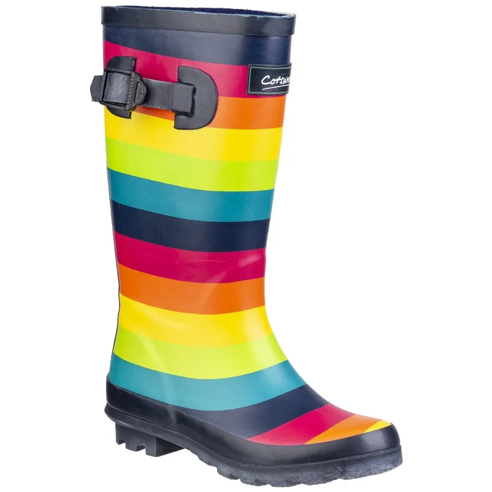 Kids Rainbow Wellingtons Boots Multicoloured