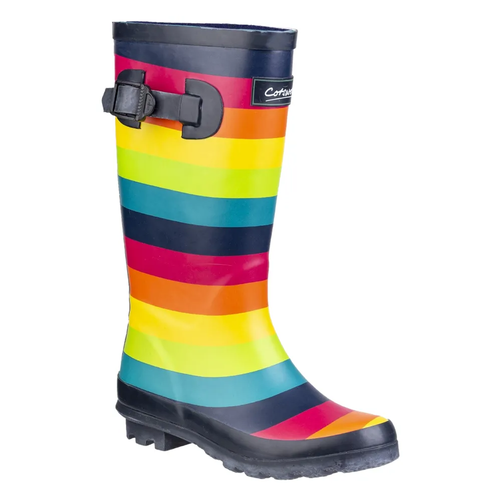 Kids Rainbow Wellingtons Boots Multicoloured