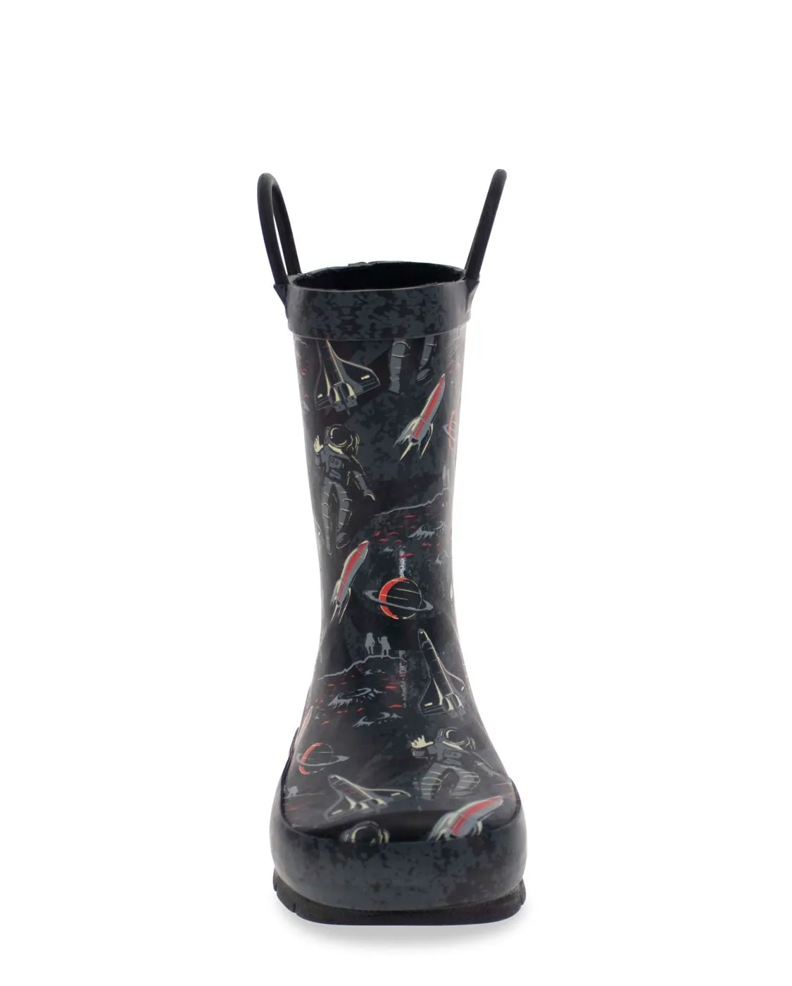 Kids Space Tour Rain Boot - Black