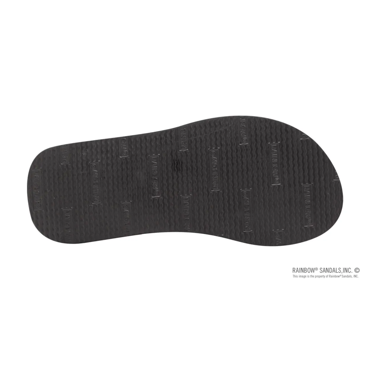 KIDS THE GROMBOW BLACK - Soft Rubber Top Sole with 1" Strap and Pin line