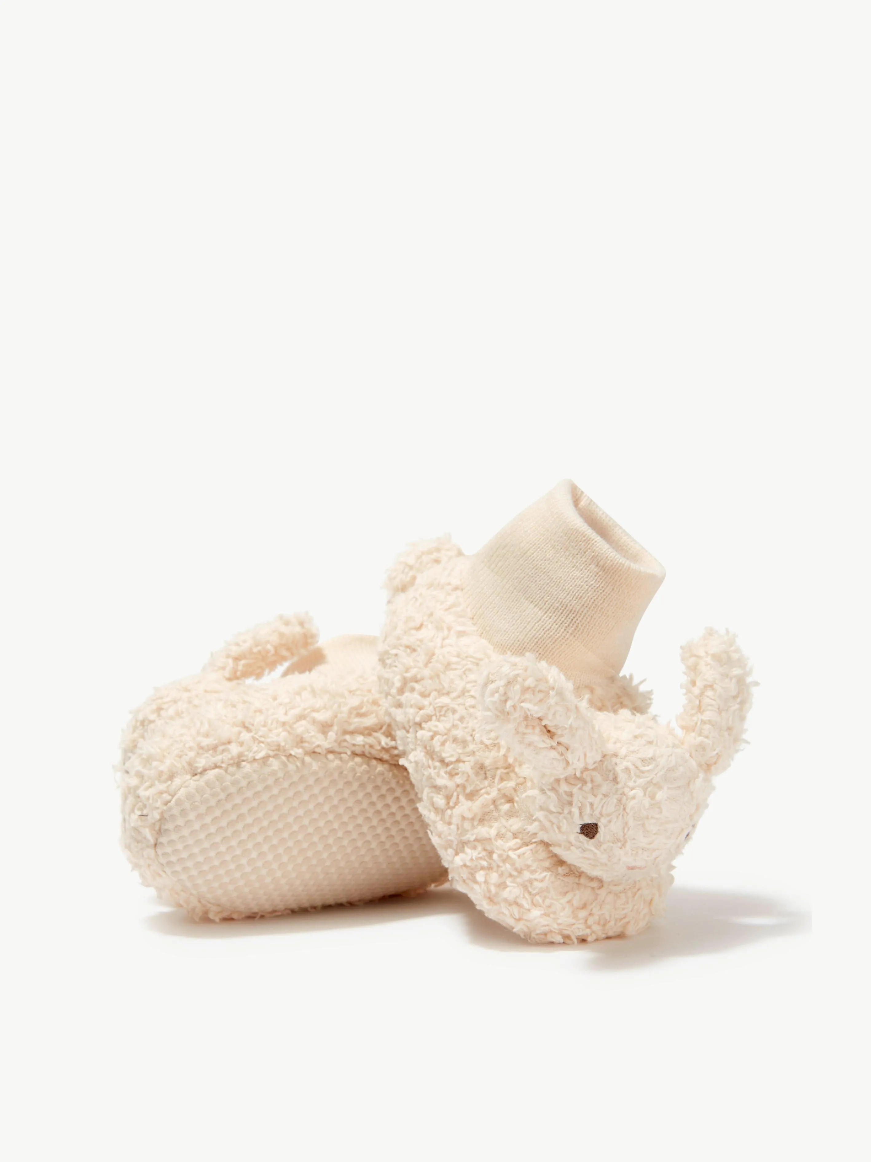 Konges Slojd Kids Organic Sherpa Bunny Slippers