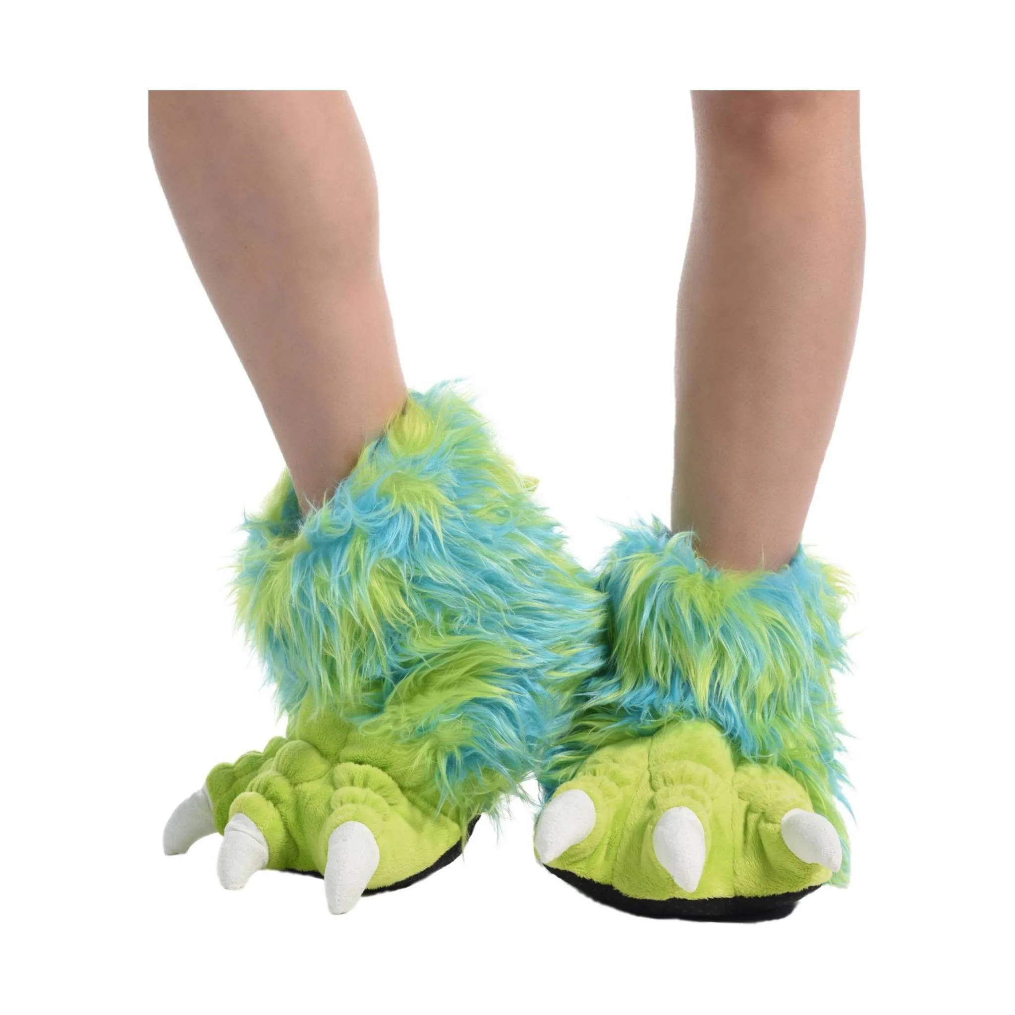 Lazy One Monster Paw Slipper - Green