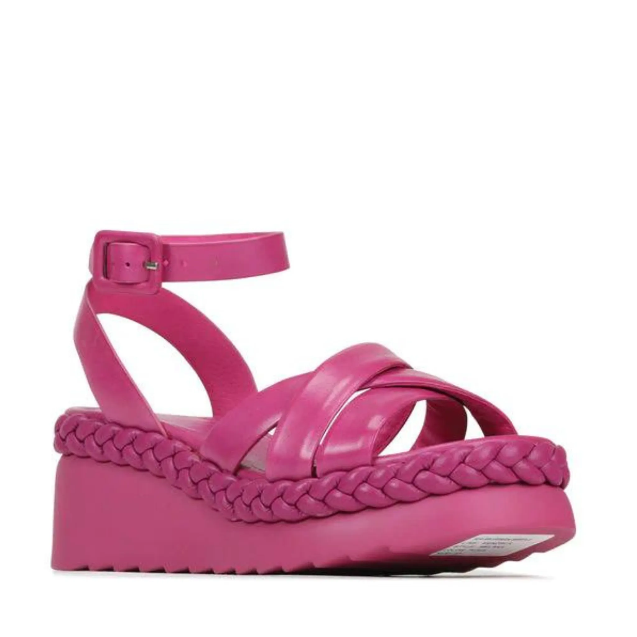 Melana Wedge in Fuchsia