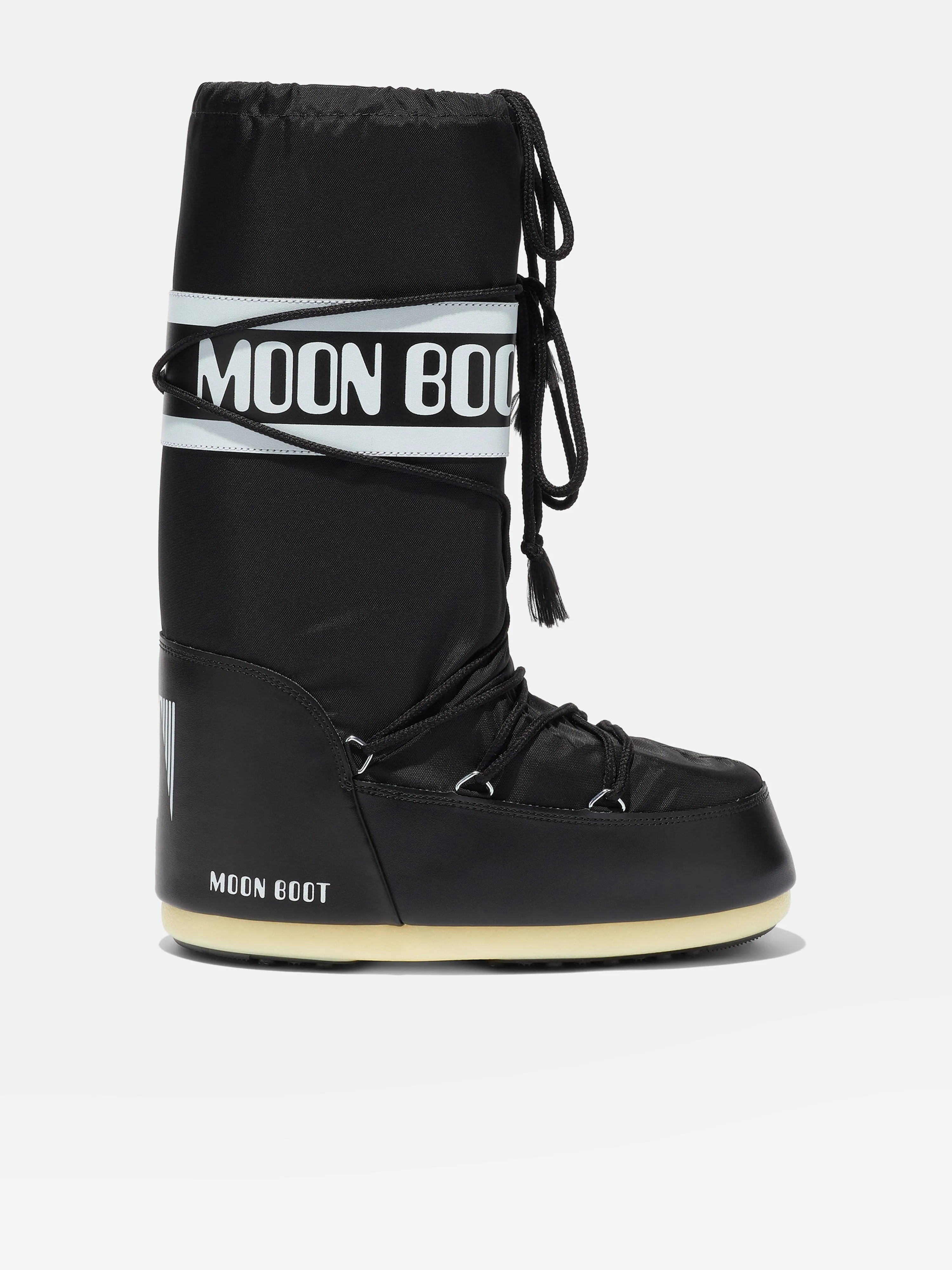 Moon Boot Kids Icon Boots in Black