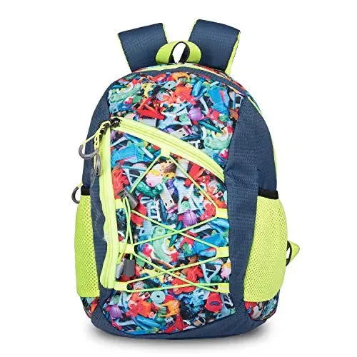 OPTIMA Waterproof Neoprene design Blue Waterproof Kid's School Bag