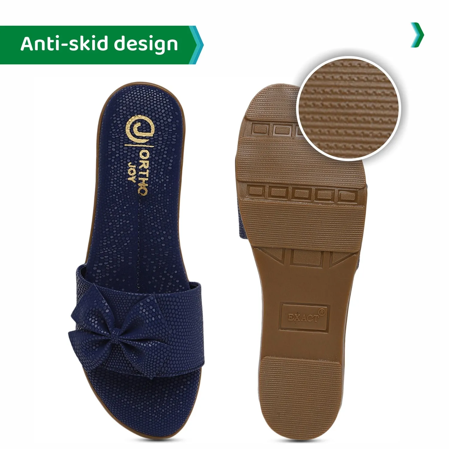 ORTHO JOY doctor slippers | Soft Fancy Footwear