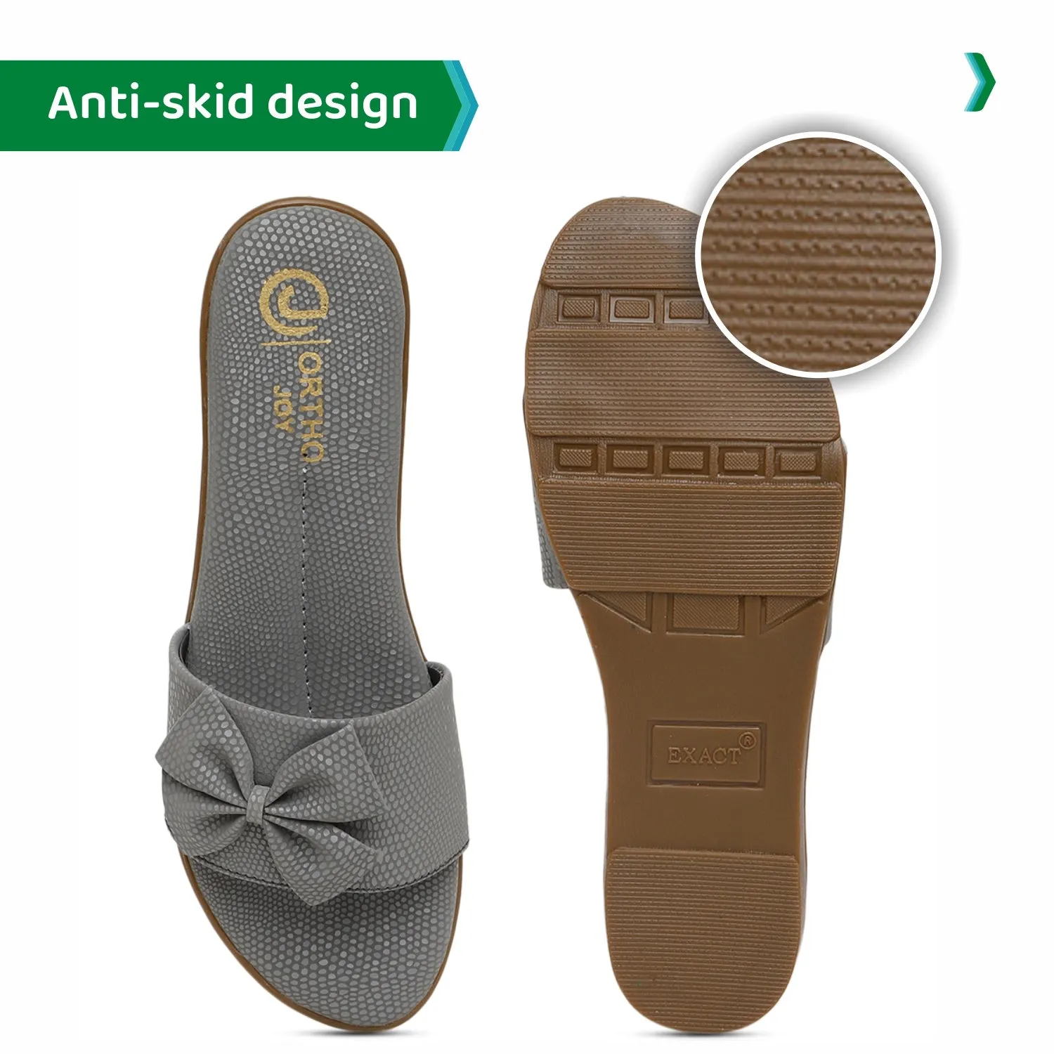 ORTHO JOY doctor slippers | Soft Fancy Footwear