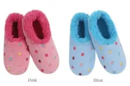 Snoozies Kids Lotsa Dots Slippers