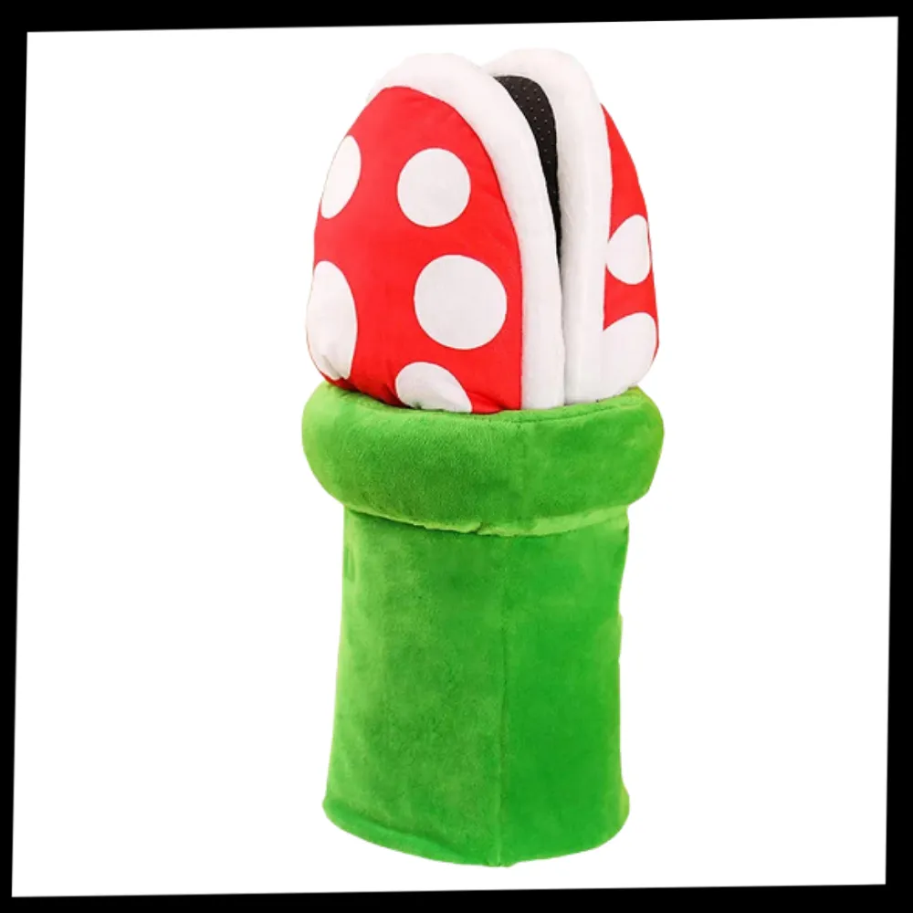 Soft Plush Mario Piranha Plant Slippers