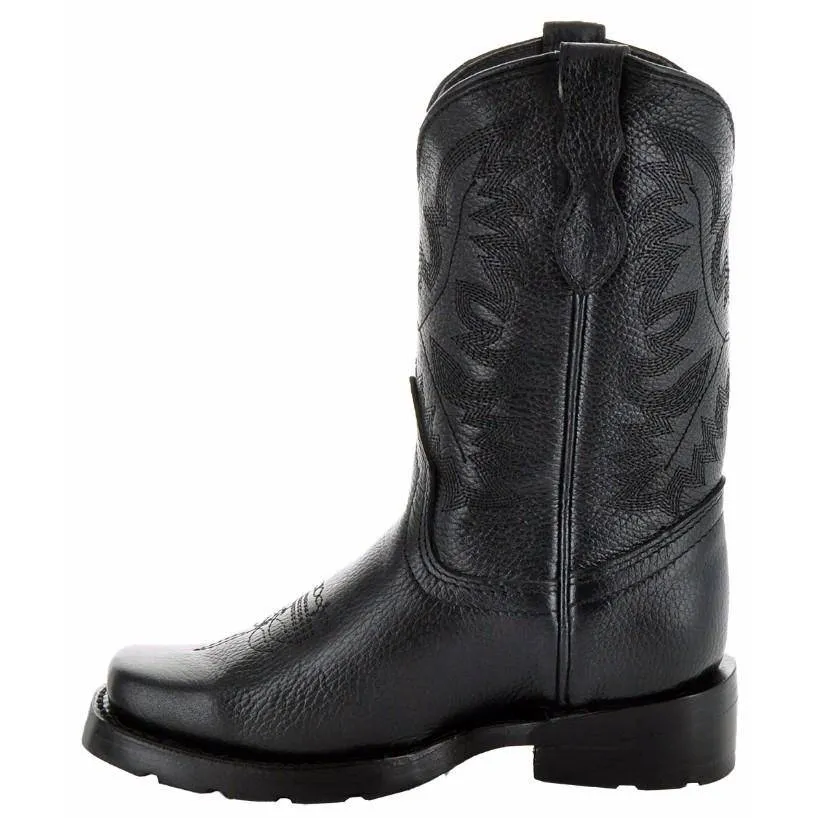 Square Toe Kids Western Boots | Kids Western Dance Boots (K3004)