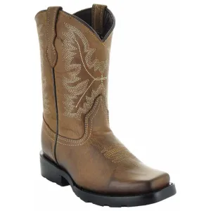 Square Toe Kids Western Boots | Kids Western Dance Boots (K3004)