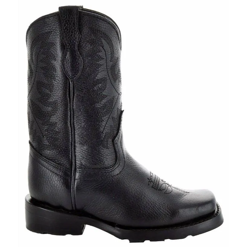 Square Toe Kids Western Boots | Kids Western Dance Boots (K3004)