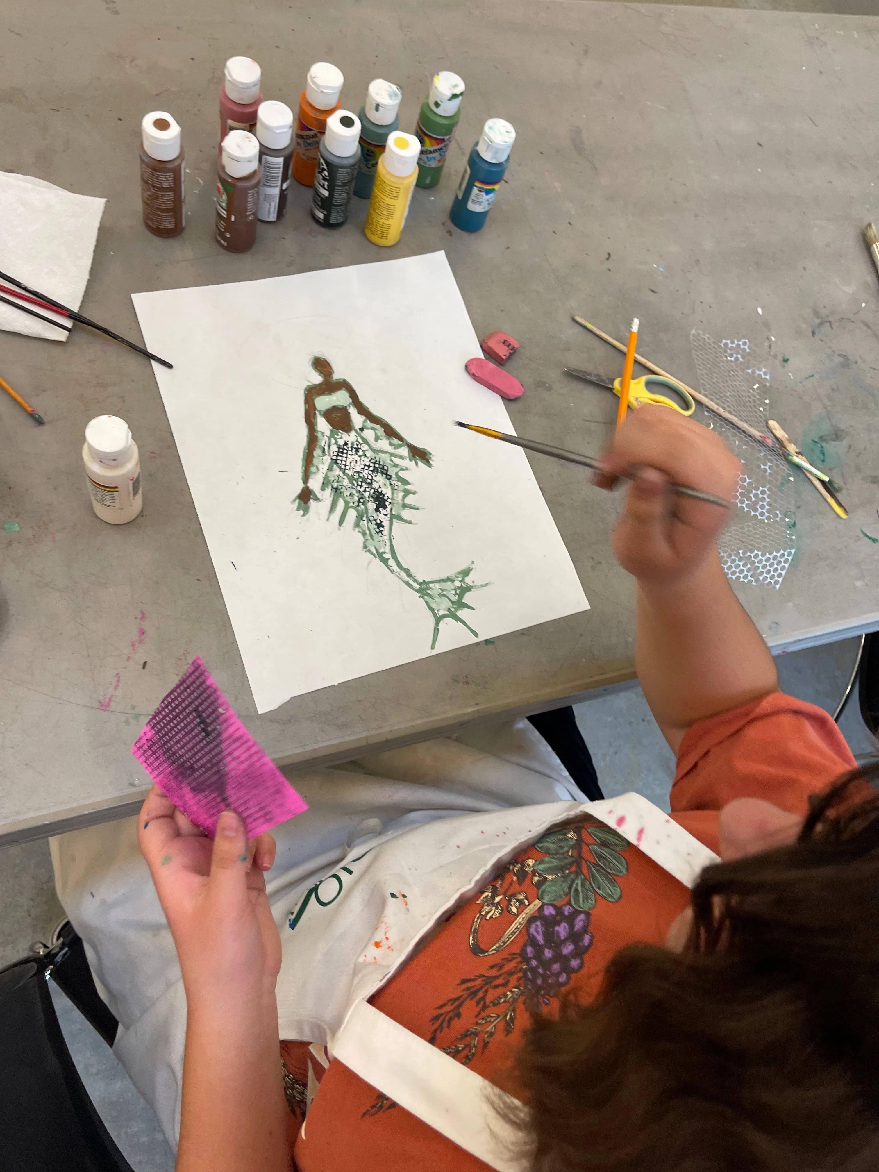 Studio Art for Tweens Winter Session