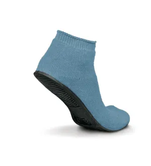 Sure-Grip Terrycloth Slippers, Medium, Light Blue (box of 12)