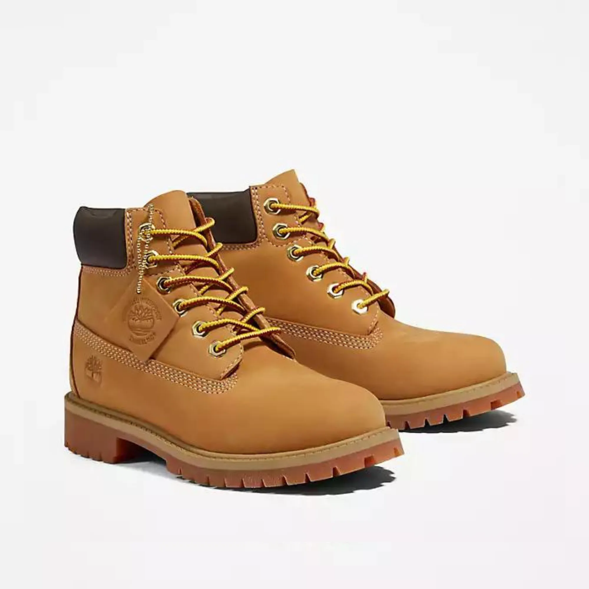 Timberland Kids' Premium 6-Inch Youth Wheat Waterproof Boots