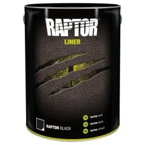 U-POL Raptor Tough Protective Coating Ute Bed Liner 5L Black