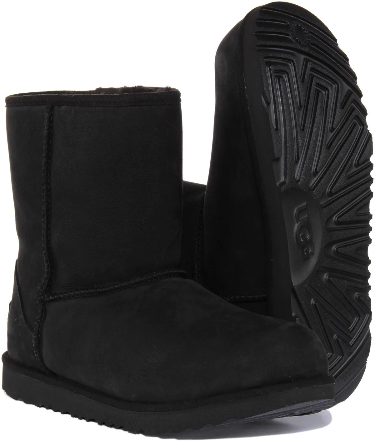 Ugg Australia Classic Weather In Black For Junior