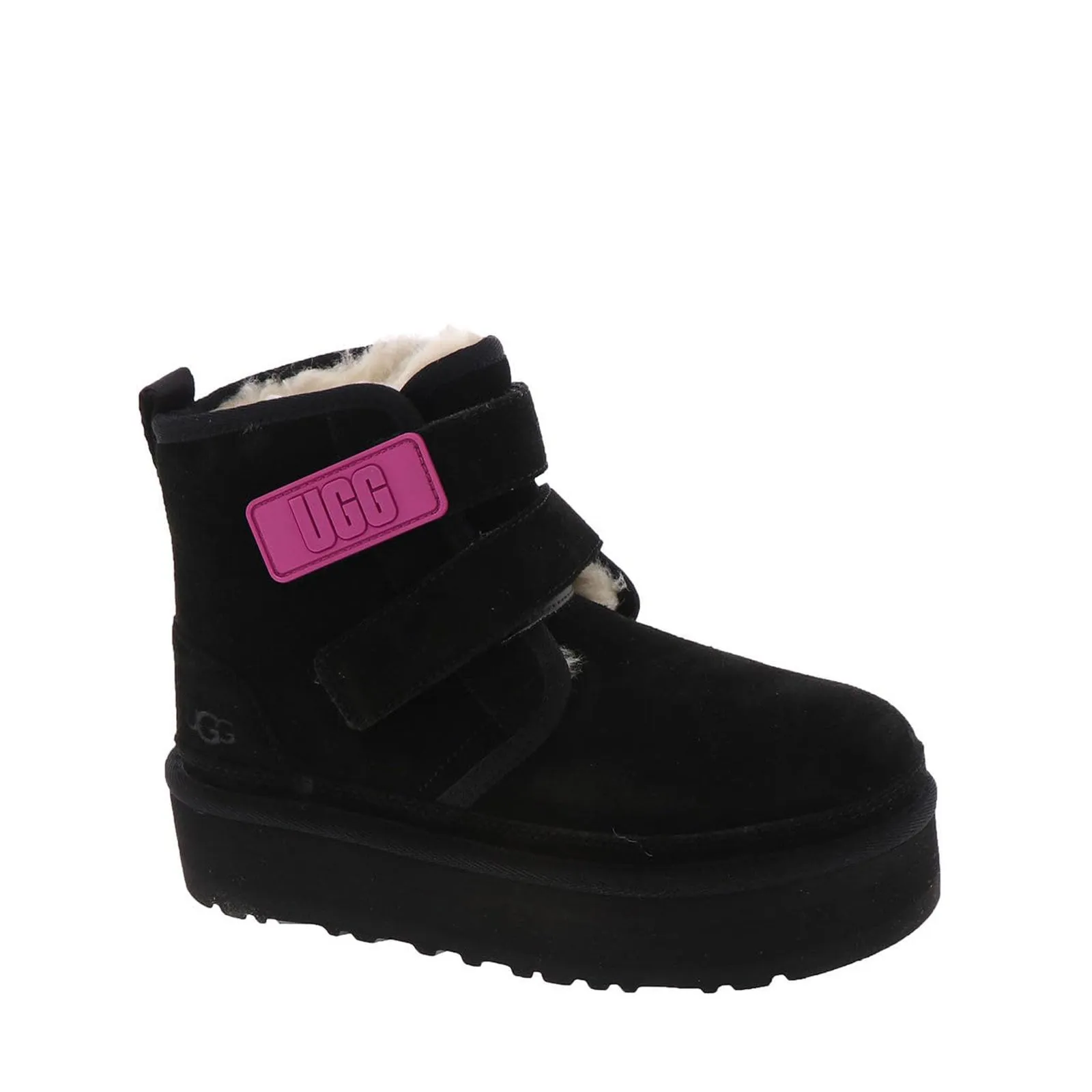 UGG Unisex-Child Neumel Platform Boot, Black